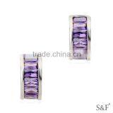 Q5993270 Pave Setting Women Gold Star Zircon Earring