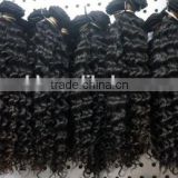 Unprocessed wholesale virgin brazilian hot sale jerry curl hair bundles