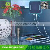 5600mah Super Waterproof Portable Solar Charger With Flashlight thumbnail-4