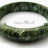 58mm Seraphinite Rare Gemstone Bangle Natural Gemstone Bangle thumbnail-1
