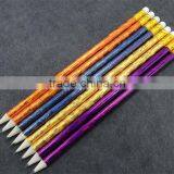 High Quality HB Round 7 Inch Wooden Laser Foil Hot Transfer Printing Pencil thumbnail-3