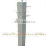 Movable Stylish Metal Accessories Hanging Display Rack Stand With Hanger HSX-356