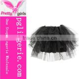 Fashion black and white Christmas Dance Dress Tutu Skirt For Girl