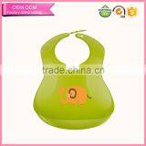 Baby Accessories ECO-friendly Portable Silicone Baby Bib thumbnail-1