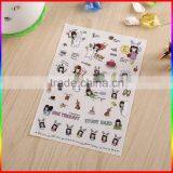 Top Quality Cartoon 2d Clock Wall Stickers for Children From China thumbnail-2