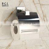 2015news Bathroom Accessories Zinc Alloy Chrome Unique Design With Lid Paper Holder