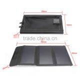 18W Foldable Solar Panel Charger With Output USB for Mobile Phone Outdoor Use thumbnail-1