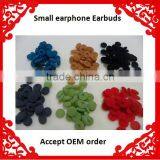 Free Shipping 18mm Purple Blue Green Black White Yellow Disposable Foam Earbud Cover Earphone Foam Sponge Cushion 10000pcs/lot thumbnail-1