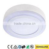 12w 18w double color surface mounted LED panel light