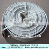 Canvas fire hose, 3 inch rubber fire hose