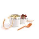 Freeze Breakfast Box Fruit Yogurt Milk Cream Liquids Cereal Lunch Container Cold thumbnail-6