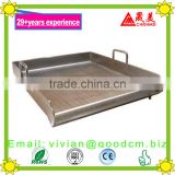 Heavy Duty SINGLE STOVE Stainless Steel Griddle Flat Top Plancha Pan Comal Cook