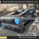 Steel Rubber Track Undercarriage / Crawler Undercarriage Spare Part / Rubber Steel Track Chassis From 0.5Ton to 120Ton thumbnail-3