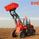 Qingdao Everun New 1.0 Ton Farm Machinery Mini Wheel Loader Made In China thumbnail-4