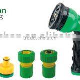 6/8-way Water Spray Gun Set for 3/4"hose thumbnail-1