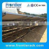 High Quality Galvanized Steel Ground Adjustable Angle Solar Panel Support Structures Rack