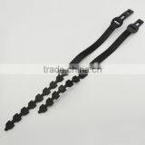 Black Soft Flexible Rubber Ties thumbnail-1
