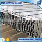 40*40*1.7 Pre-galvanized Square Steel Pipe Steel Hollow Sections