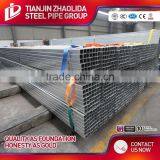 BS1387 SCH 40 60 ERW Galvanized Square Tube With Factory Price thumbnail-1