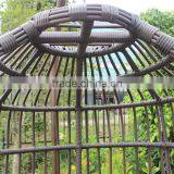 2016 Гарден-фурнитура. Висячая кресло из плетеной соломы в форме клетки для птиц thumbnail-5