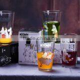 470ml Clear Glass Cups Glass Beverage Cup thumbnail-3