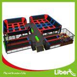 Professional Indoor Trampoline Park With Climbing Wall thumbnail-1