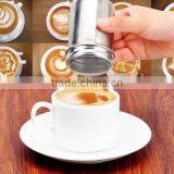 CY182 Stainless Steel Powder Sieve Spray Powder Sugar Sieve Cans Tube With Plastic Cap Barrel Flour Cooking Tools Powder Sieve thumbnail-1