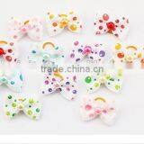 CY197 Handmade Pet Grooming Accessories Products Dog Bow Hair Little Flower Bows For Dogs Charms Gift thumbnail-4