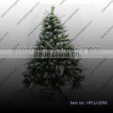 Classic Snow Christmas Ornaments PVC Green Silver Mixed Cherry Leaves thumbnail-1