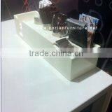 Mcdonald's restaurant acrylic solid surface coffee selling counter