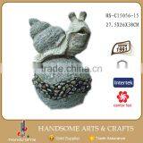 38CM Fiberglass Home and Garden Decoration Snail Statue Ornament thumbnail-1