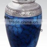 Metal Fancy Urns | Brass New Design Metal Urns | Burial Urns for Sale | Cheap Urns thumbnail-2