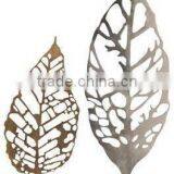 Antique Leaf Metal Sculpture thumbnail-1
