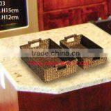 WATER HYACINTH BASKET/ TRAY TCC-BK03 thumbnail-1