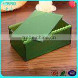 Kingmei Nice Gold Plexiglass Tissue Box With 4 Legs & Acrylic Table Tissue Box thumbnail-6