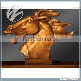 Home Art Decoration Horse Head Sculpture thumbnail-1