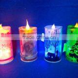 2015 High Quality Acrylic Colorized Led Candle Holders thumbnail-1
