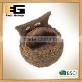 Natural Rattan Handmade Bird Shape For Garden Planting Planter thumbnail-5