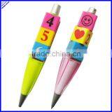 Cartoon Design Square and Fat Barrel Recycling Big Size Plastic Square Pen thumbnail-1