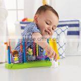 Wholesale Cheap Plastic Kids Toy Promotional Gift Sweet Baby Swing&Slides Toy thumbnail-3