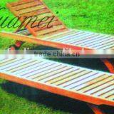 Factory Supply Elegant and Popular Adjustable Wooden Beach Chair thumbnail-1