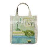 New Cotton Linen Retro Shopping Bag Shoulder Handbag thumbnail-2