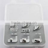 7 Pcs Bias HEMMER BINDER Foot Set For Singer Brother Toyota Pfaff Babylock Simplicity Kenmore Home Sewing Machine thumbnail-1