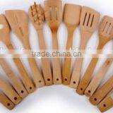 2017 Bamboo Kitchen Utensils Set 13pcs Made in China