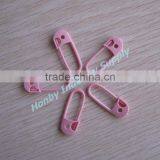 Pink Color 30mm No Coil Knitting Safety Pin Marker thumbnail-2