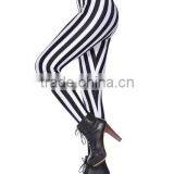 2017 high quality fashion design casual women Slim Stripe slim women Cheap long pants