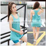 Customize Quick-Dry Singlets Gym Wear Sleeveless Compression Vest thumbnail-4