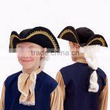 Colonial Hat With Wig Child thumbnail-1