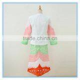 Ramie Cotton Fabric Multi Color and Embroidery Ladies Office Suit thumbnail-4