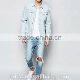 Wholesale Sleeveless Scoop Neck Dropped Armhole Plain T-shirt, Men Summer White Tank Top Custom thumbnail-4